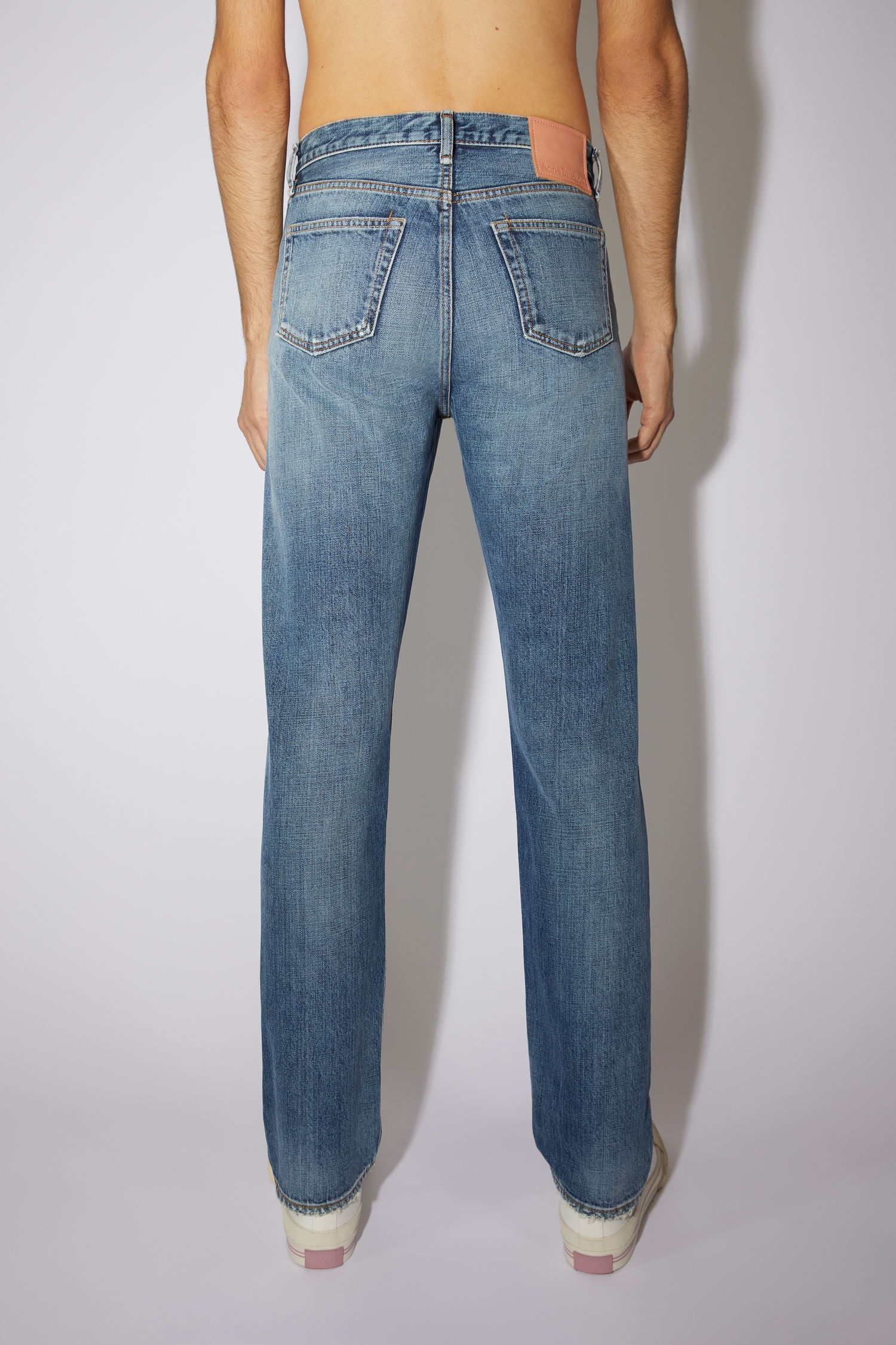 Straight fit jeans - Mid Blue - 3