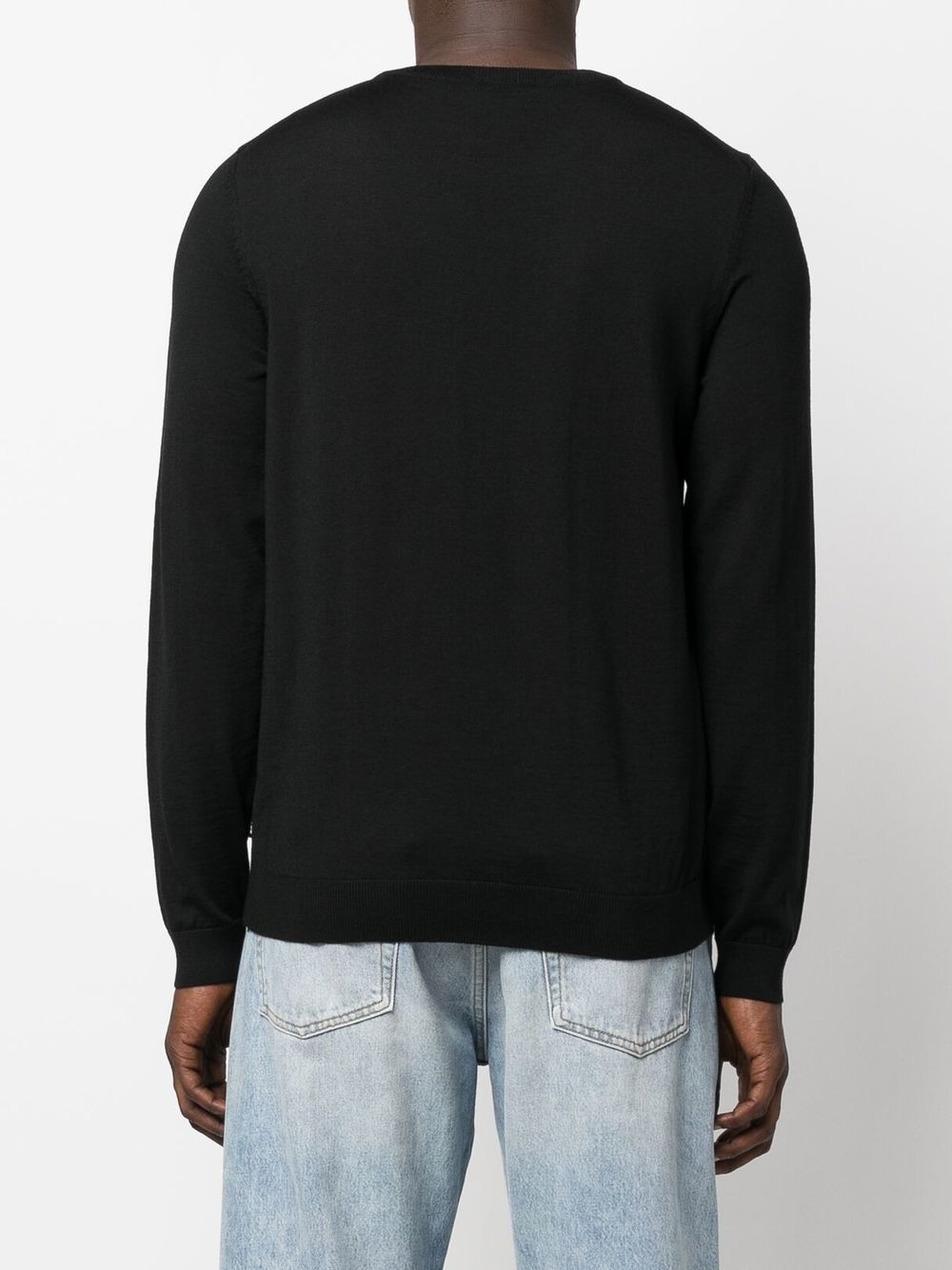 crew neck pullover sweater - 4