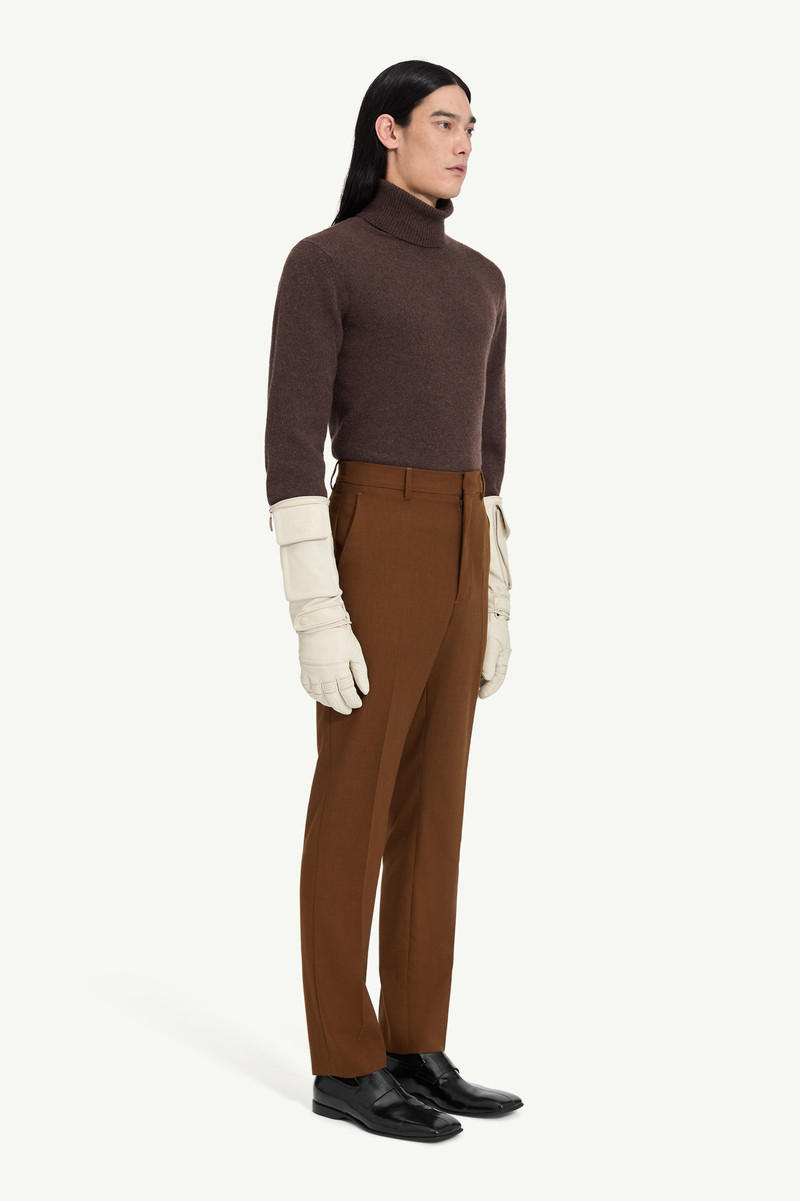 MM6 Maison Margiela Wool felt trousers outlook