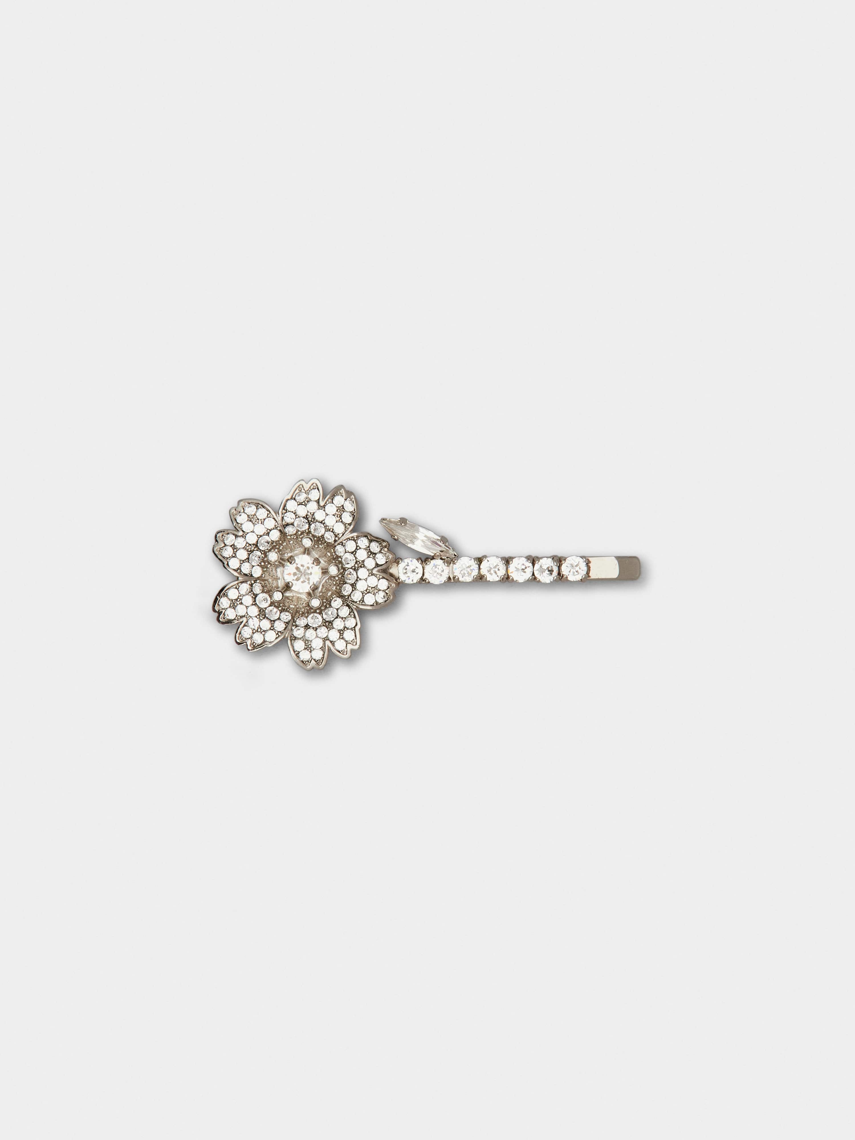 Vivier Bouquet Strass Buckle Hair Clip - 1