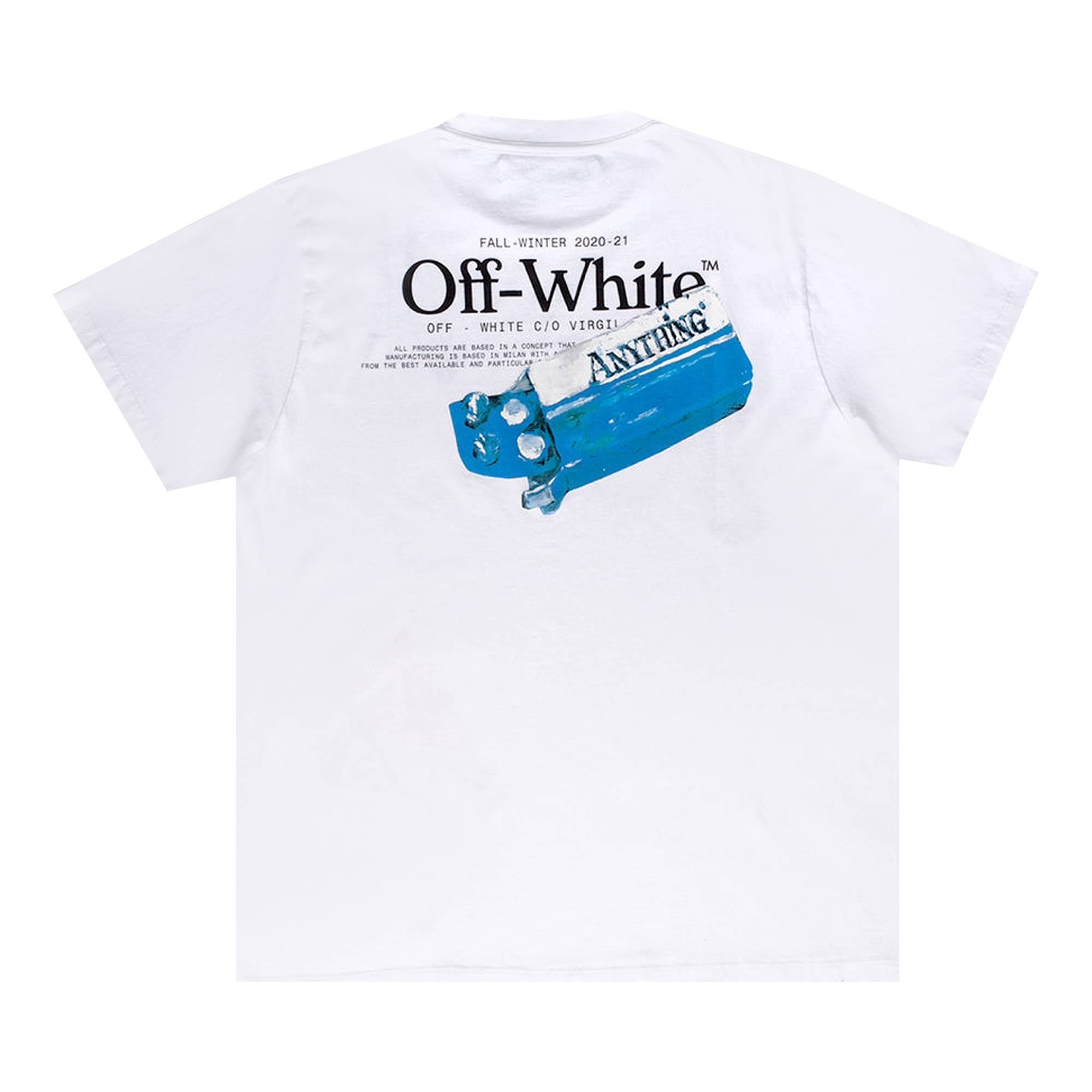 Off-White Pascale Medicine Over Tee 'White/Black' - 2