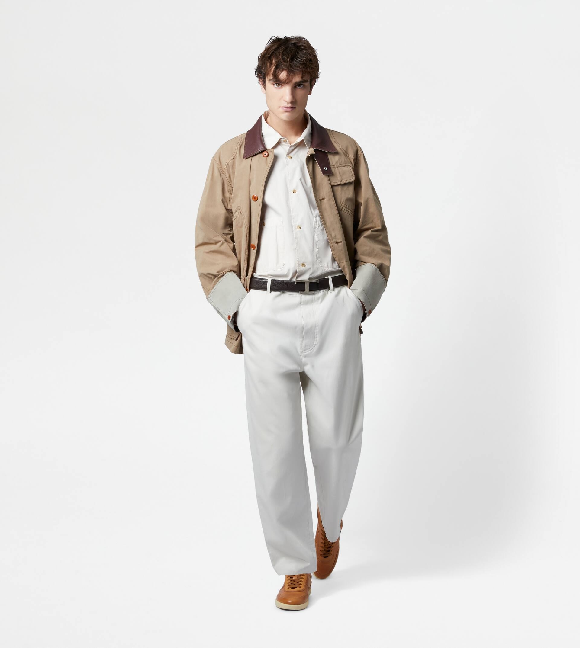 CHINO TROUSERS - BEIGE - 2