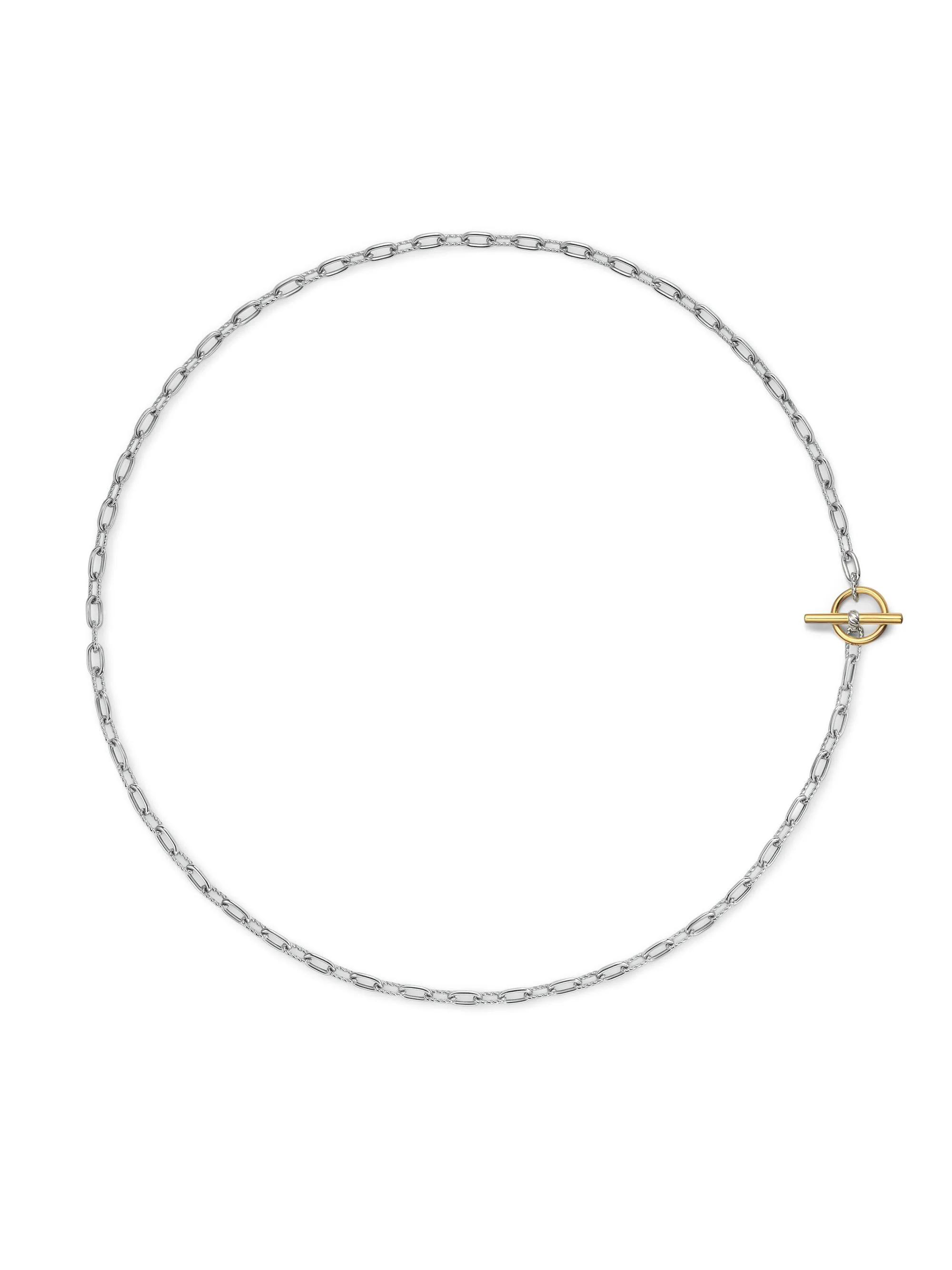 Women's Madison Toggle Chain Necklace in Sterling Silver - Silver - 1