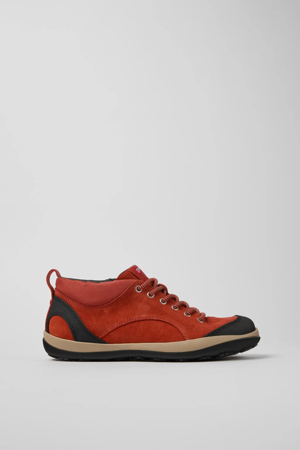 Peu Pista GM Red Suede and Textile Shoes for Men. - 1