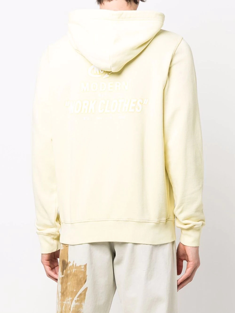 Modern Basic drawstring hoodie - 4