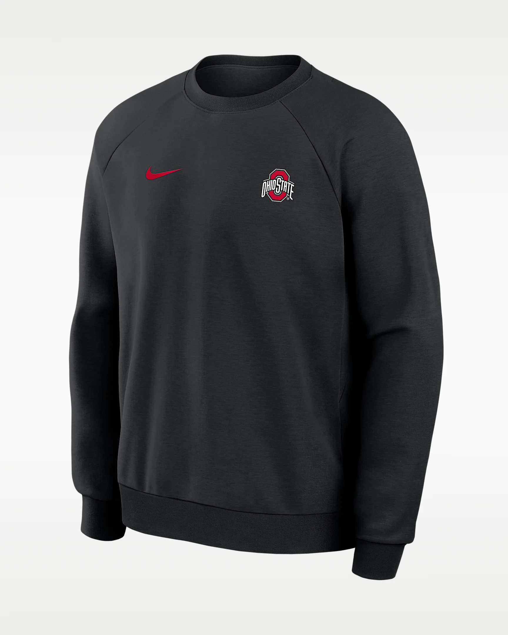 Ohio State Premium Performance Men's Nike Dri-FIT College Pullover Crew - 1