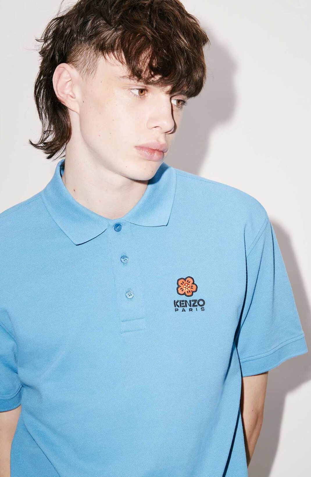 'BOKE FLOWER' crest polo shirt - 6