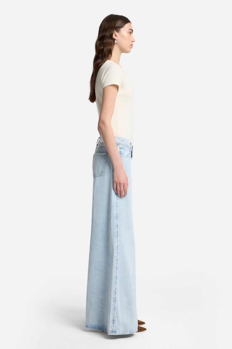 Willow Palazzo Wide Leg in Clean Slate 6