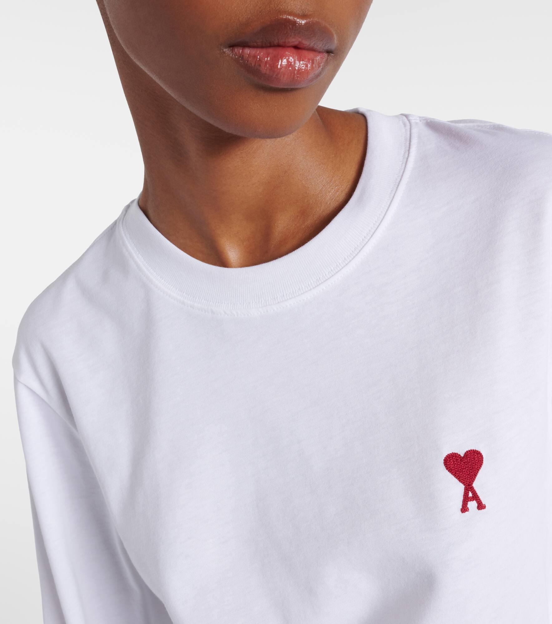 Ami De Cœur cotton jersey T-shirt - 4