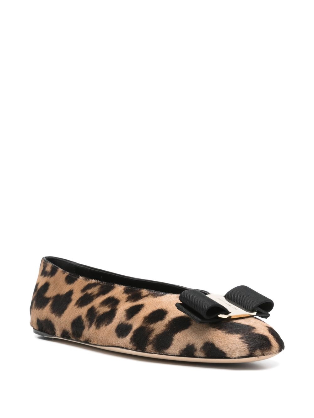 leopard-print ballet flats - 2