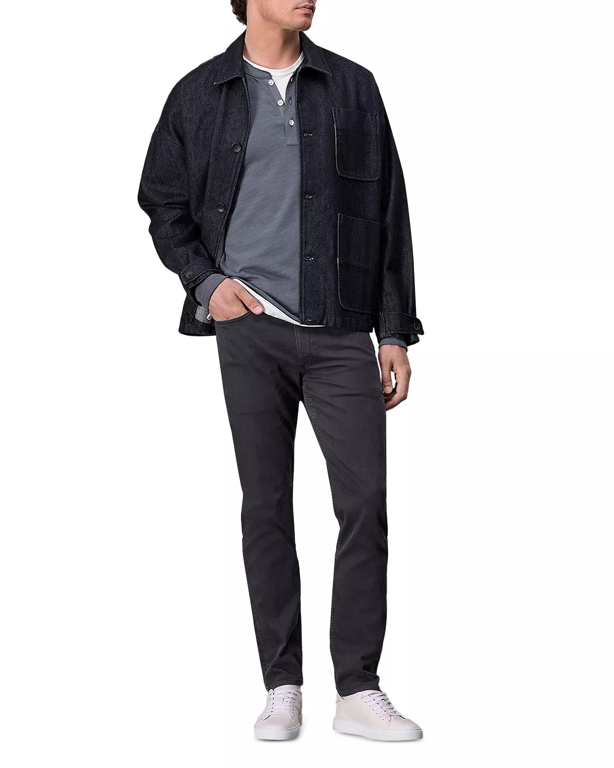 Fit 2 Aero Stretch Jeans in Charcoal Gray - 2