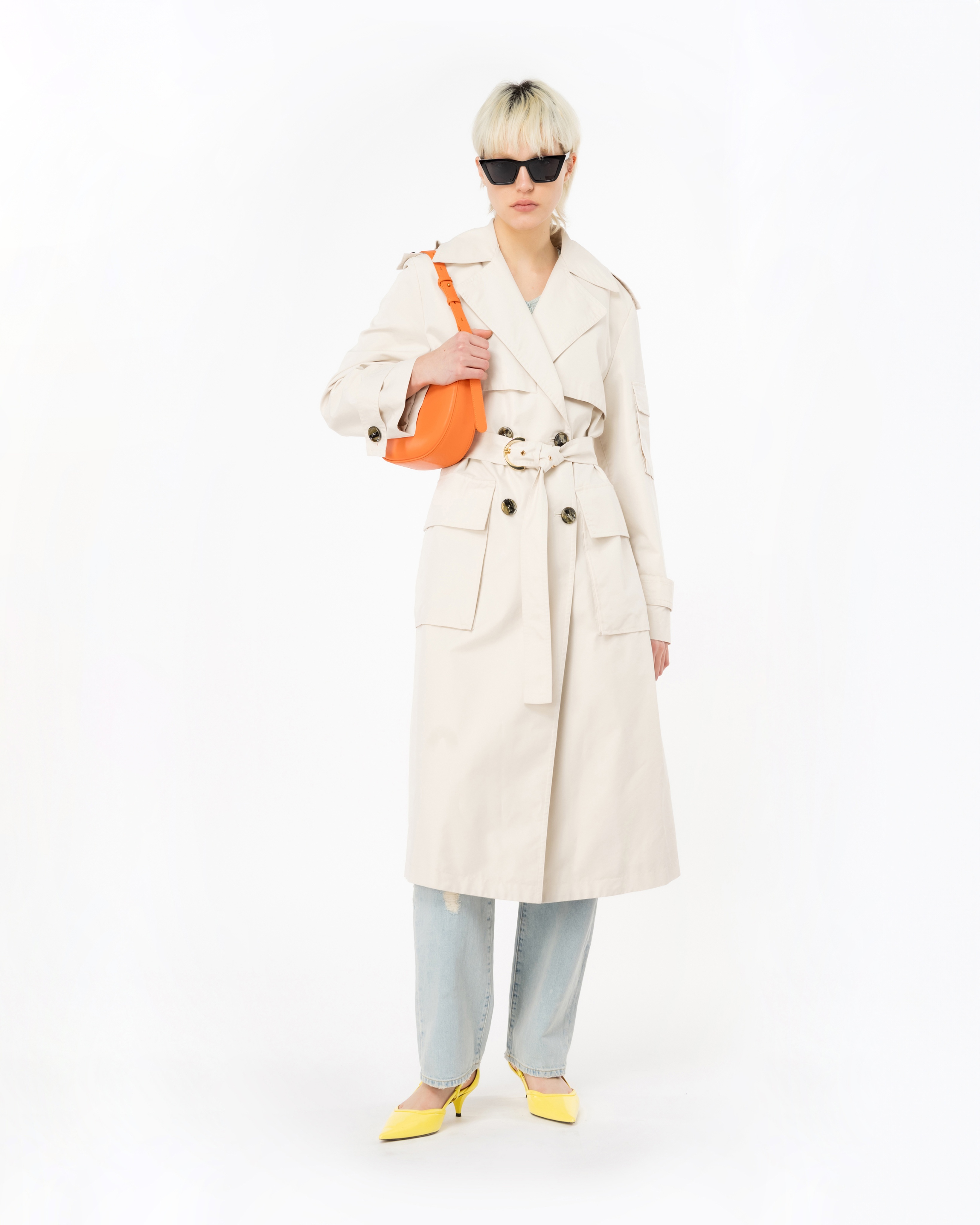 TECHNICAL GABARDINE TRENCH COAT - 2
