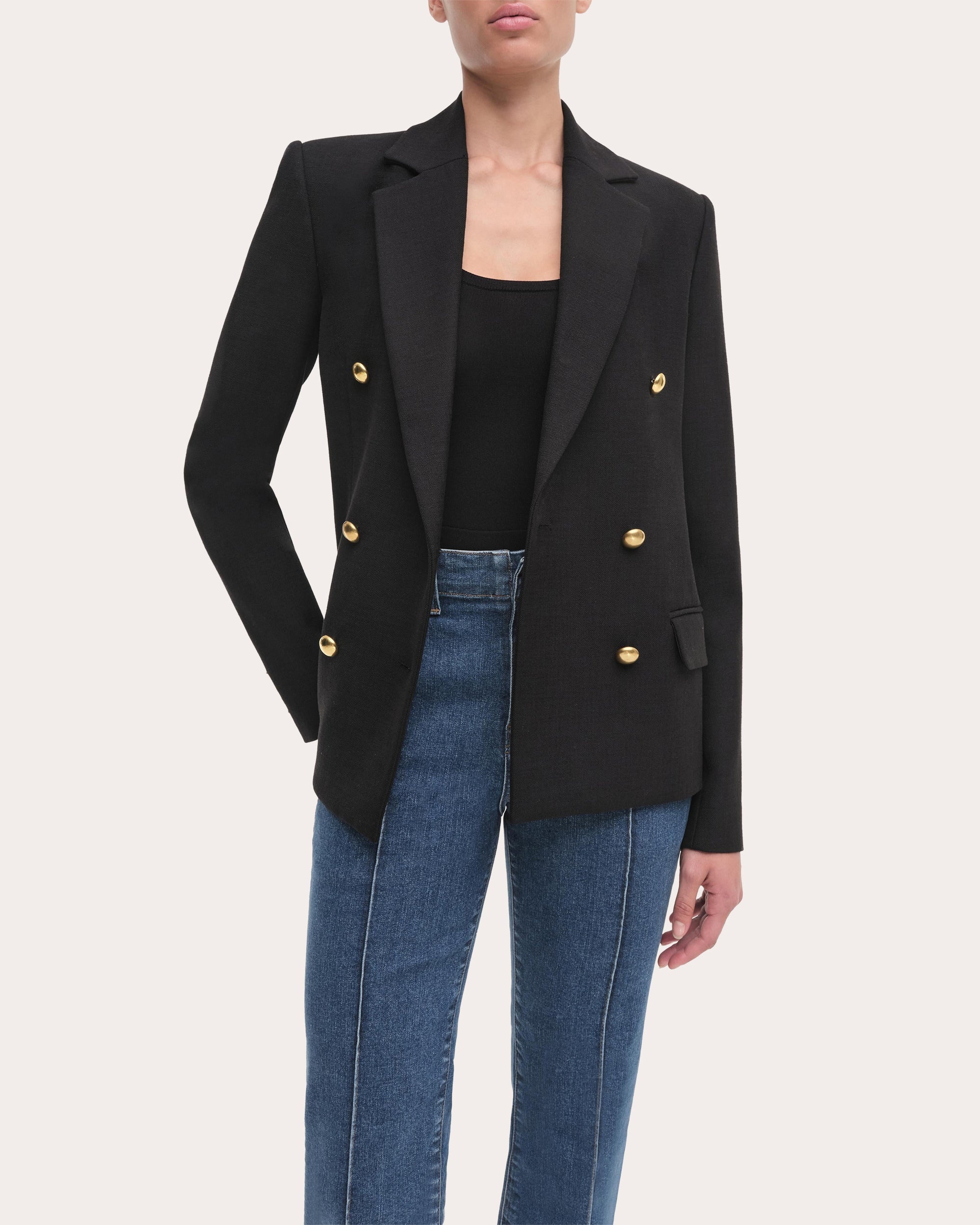 Becky Double-Breasted Blazer - 3