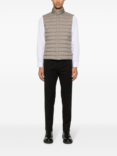 Herno mock-neck quilted gilet outlook