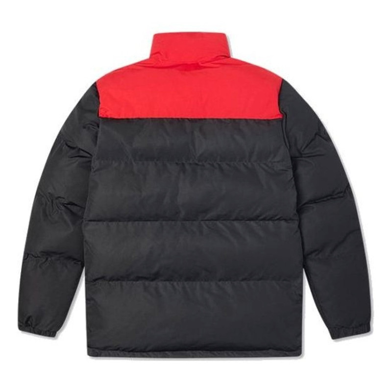 Converse Converse Colorblock Down Jacket 'Black Red' 10020541-A01 outlook