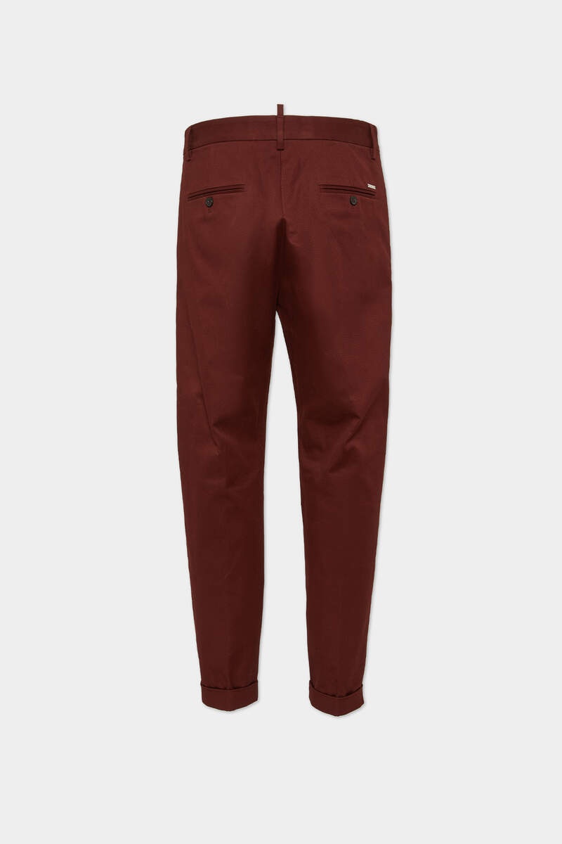 COTTON DRILL ONE PLEAT TROUSERS - 2