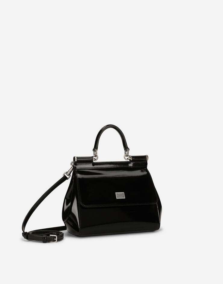 Small Sicily bag in polished calfskin - 3