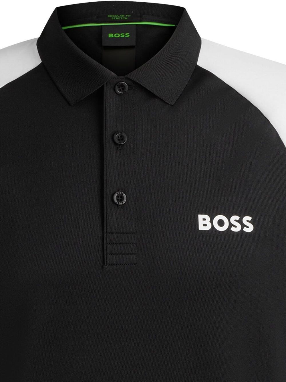 two-tone polo shirt - 2
