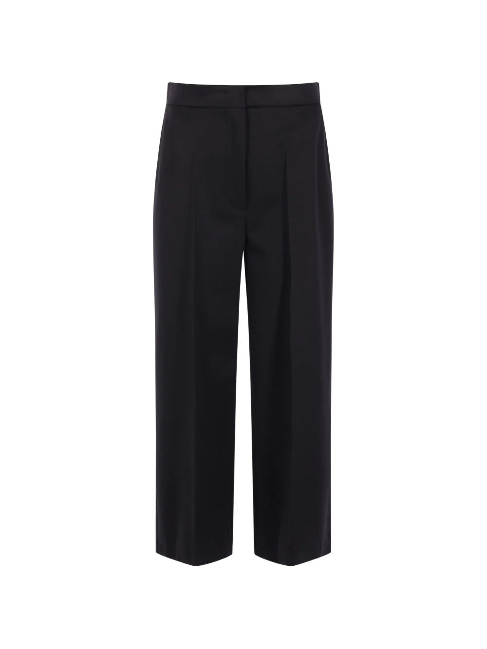 pleated virgin wool trousers - 1