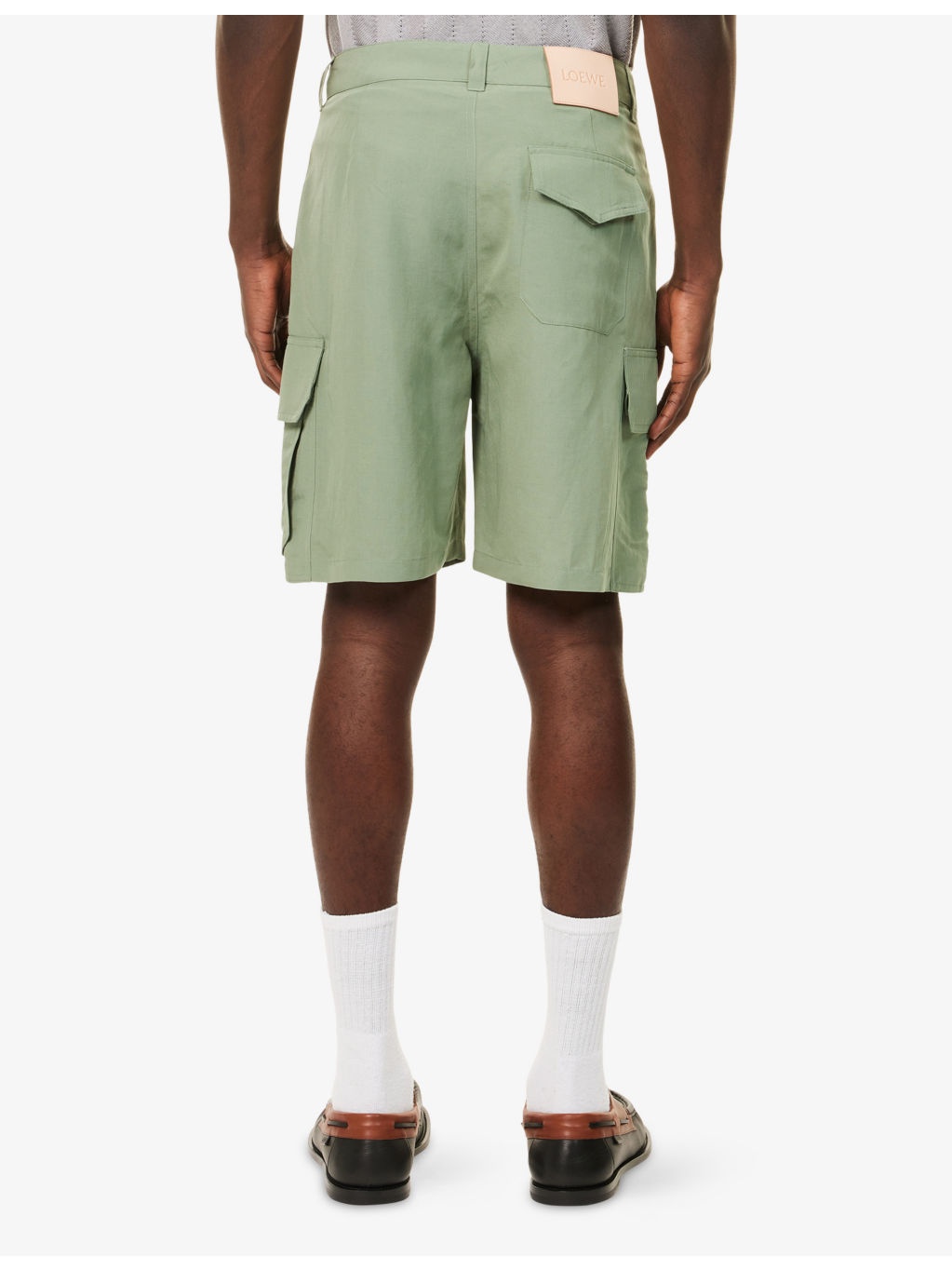 Loewe x Paula's Ibiza Multi-Pockets Woven Shorts - 4