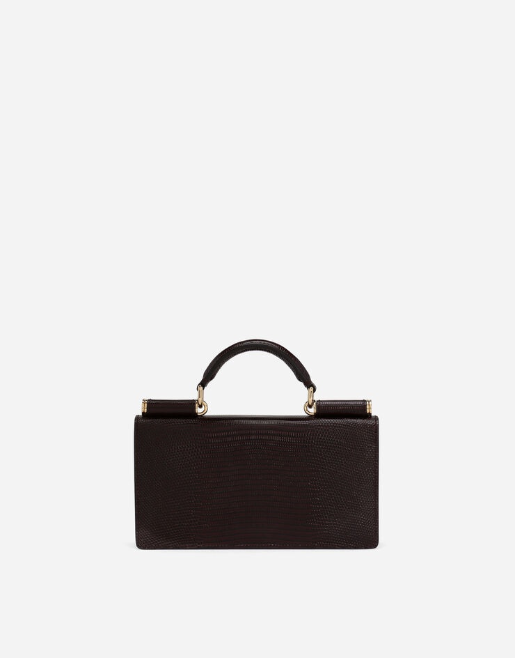 Iguana-print mini bag - 4