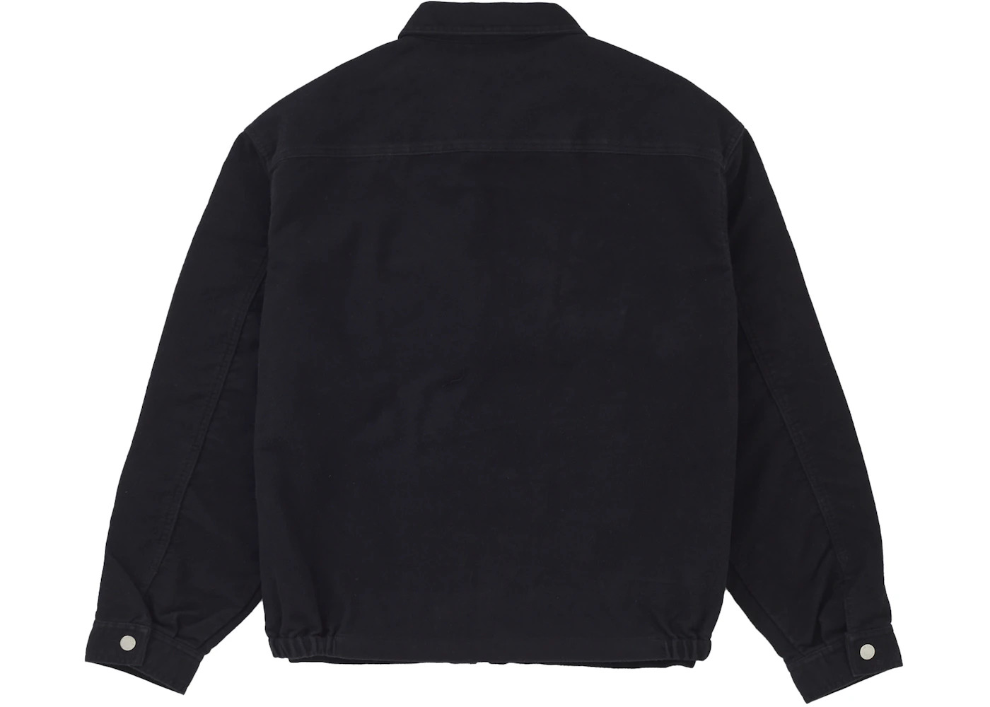 Supreme Moleskin Work Jacket (SS25) Black - 2
