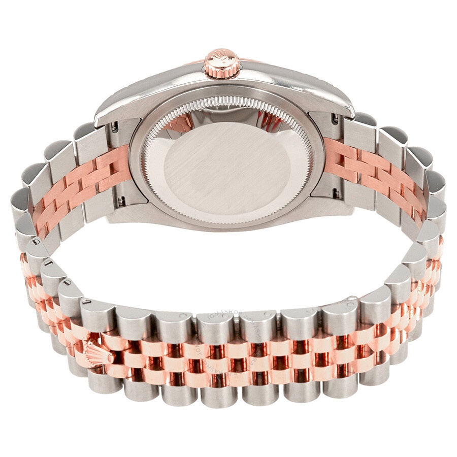 Rolex Oyster Perpetual Datejust 36 Black Concentric Dial Stainless Steel and 18K Everose Gold Jubile - 3