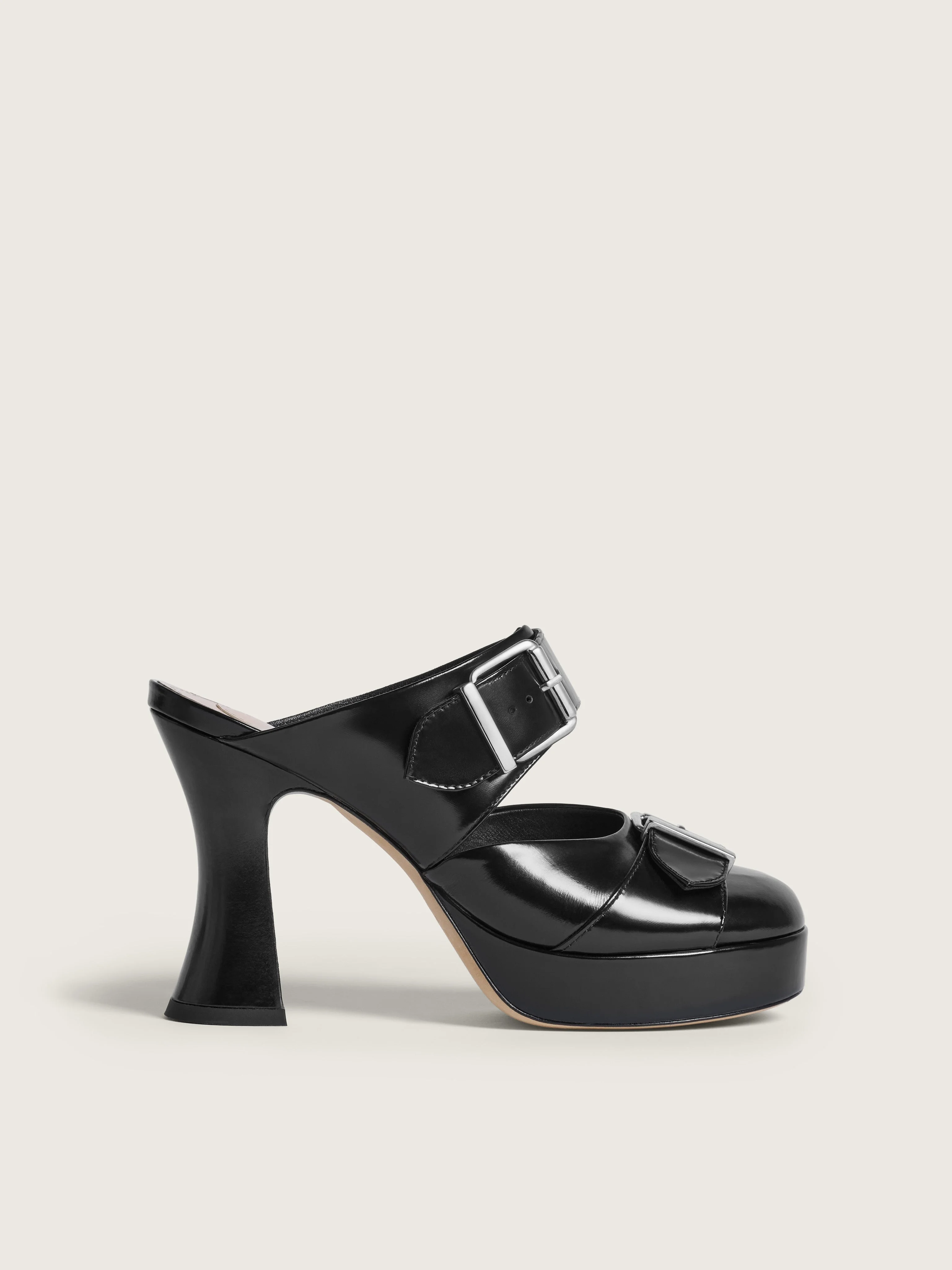 Buckle Sculpt Heel - 1