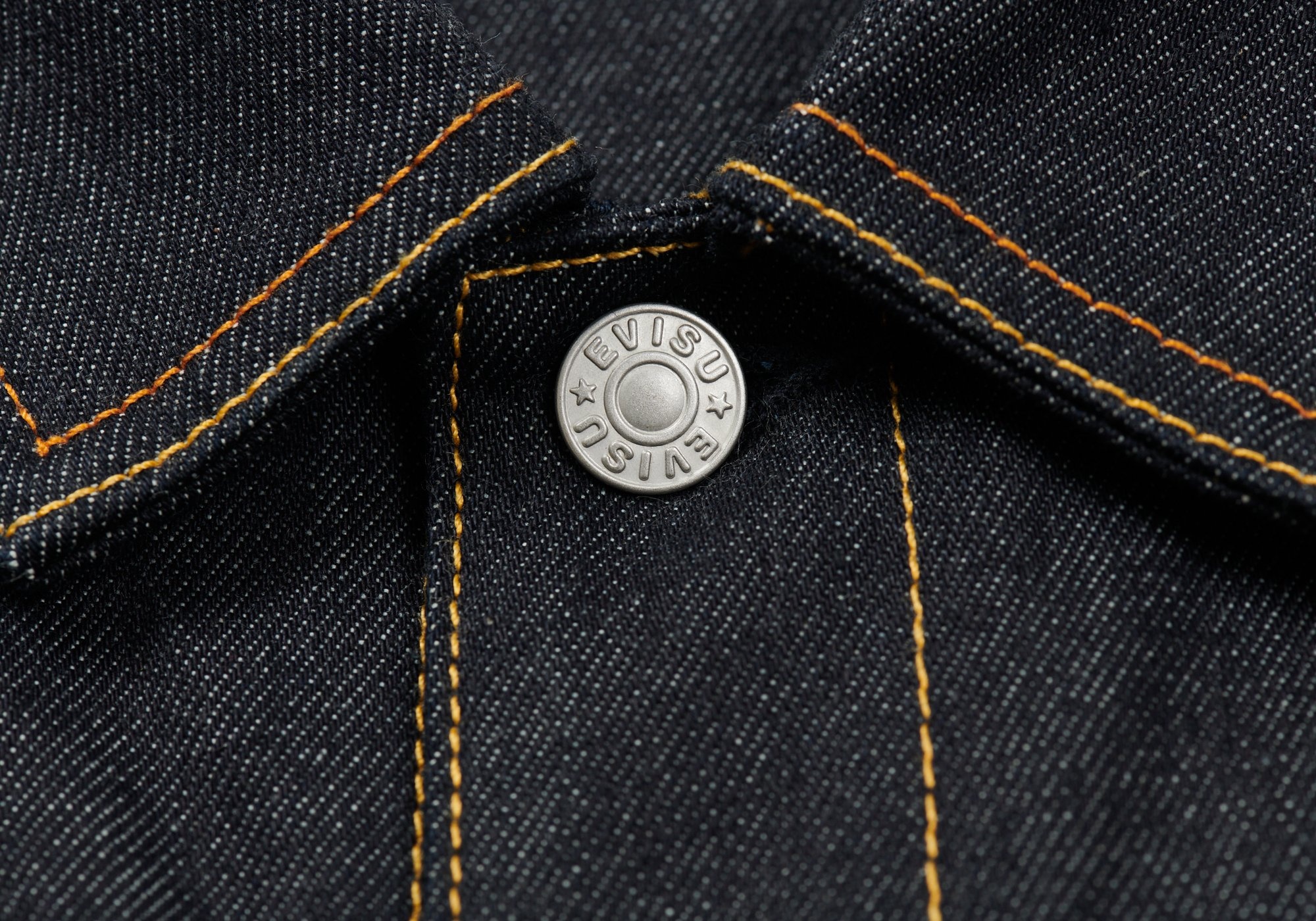 PALACE EVISU CLASSIC SEAGULL DENIM JACKET INDIGO RAW - 4