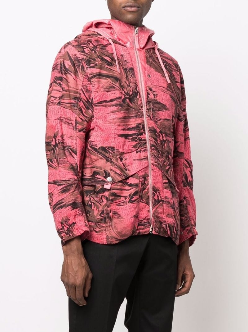 floral-print bomber jacket - 3