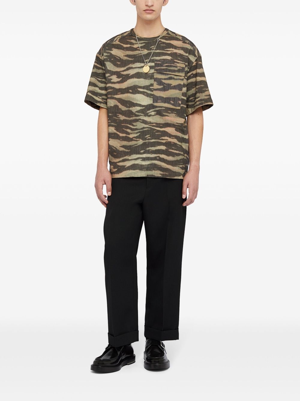 Printed cotton T-shirt - 2