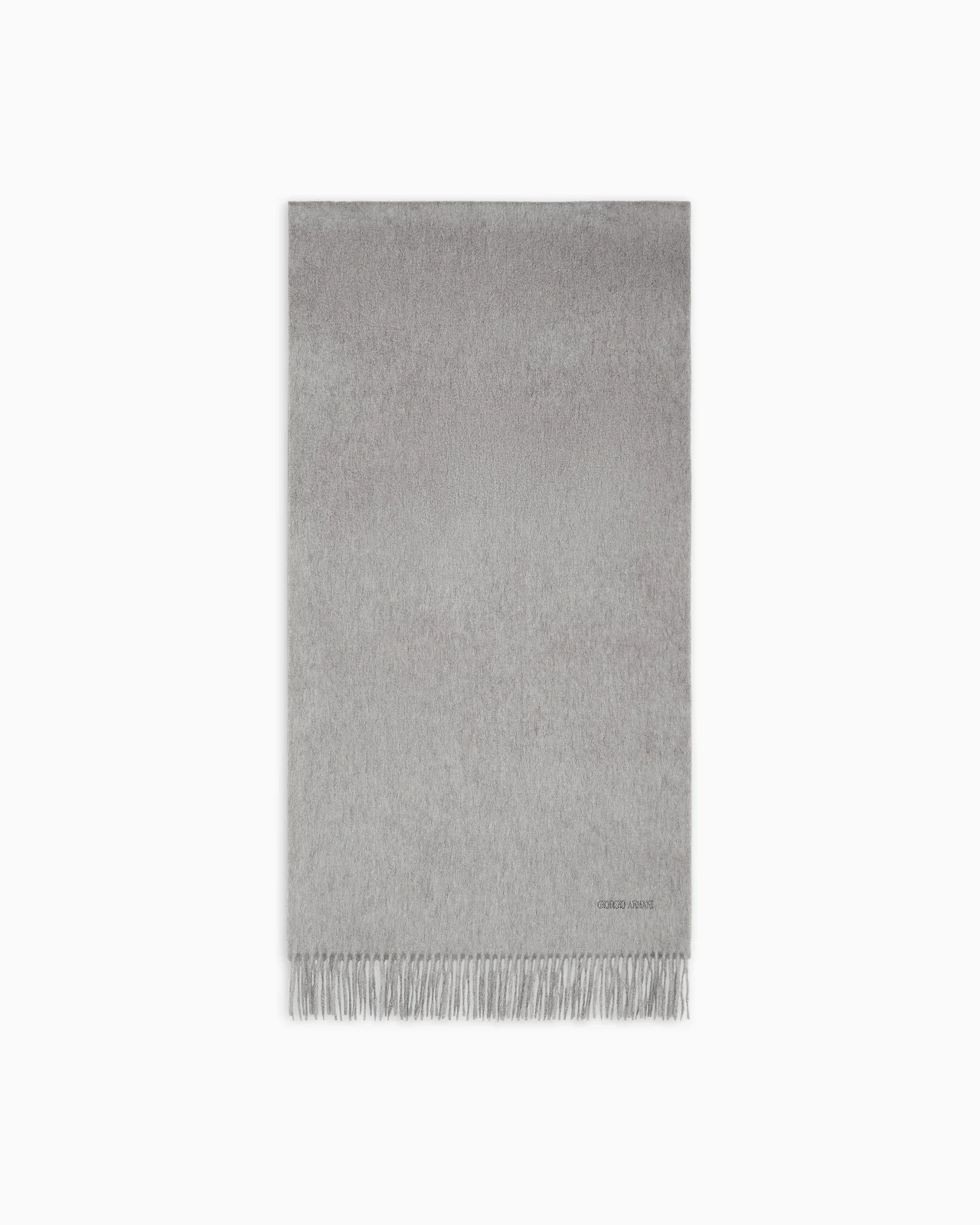 CASHMERE STOLE WITH FRINGING - 1