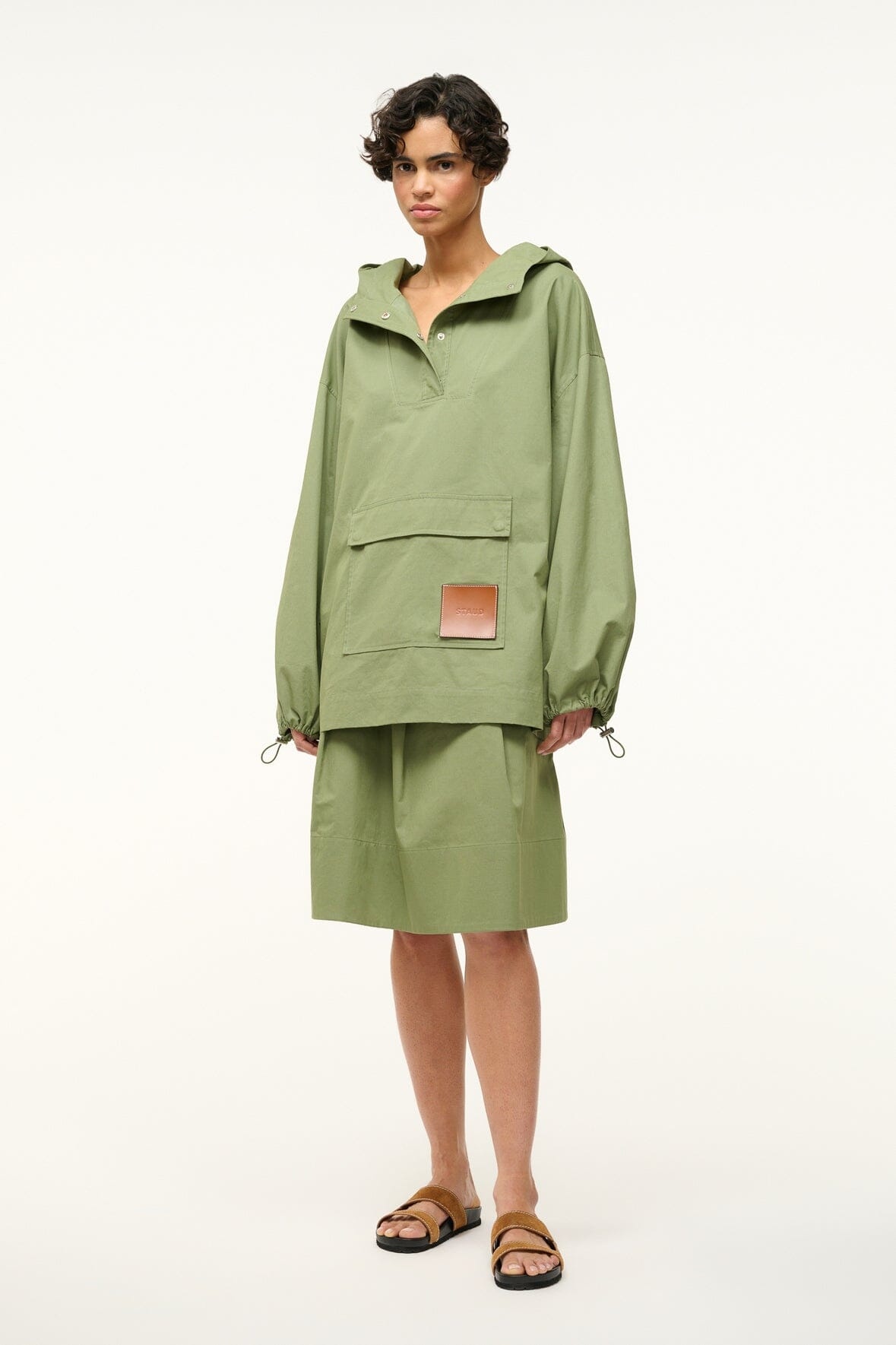 STAUD DECK ANORAK MOSS - 3