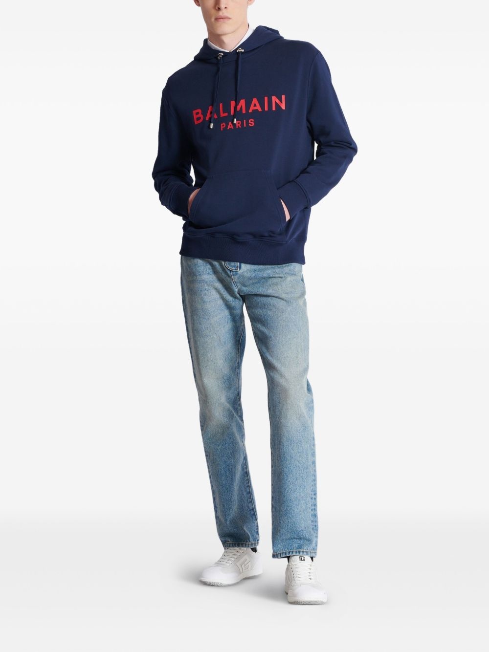 logo-print hoodie - 2