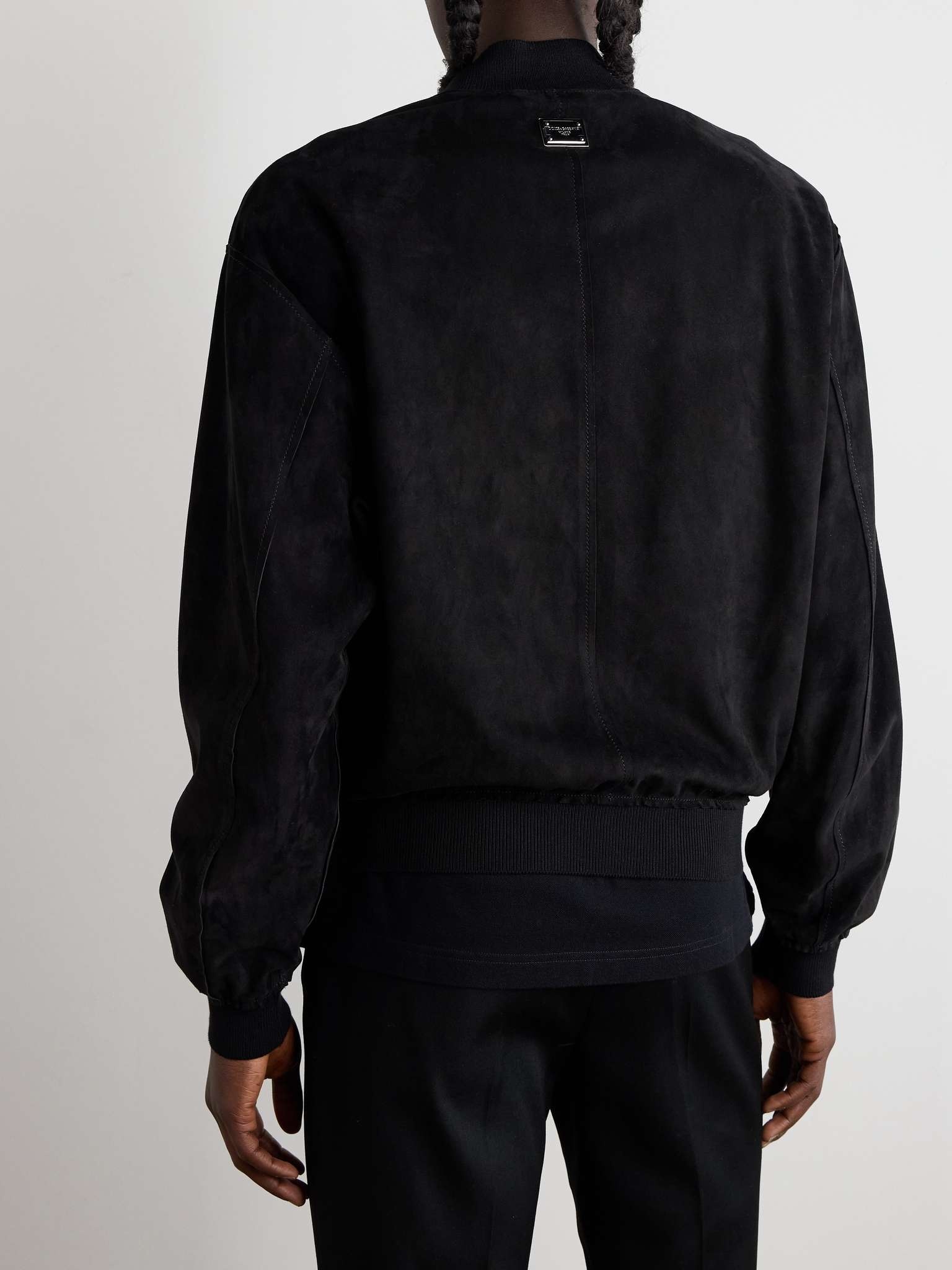 Suede Bomber Jacket - 3