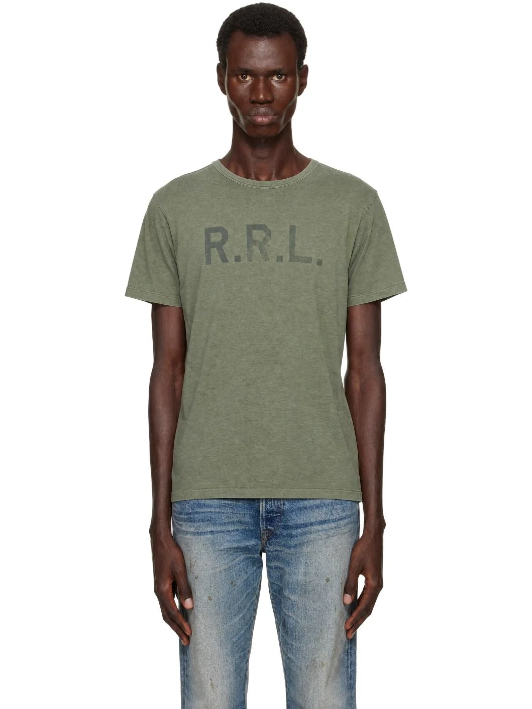 Khaki Logo T-Shirt - 1