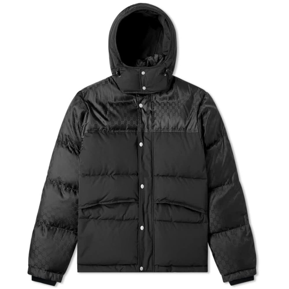 Gucci Jacquard Down Jacket - 1