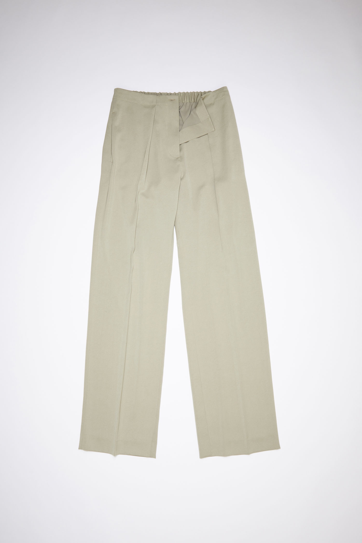 Tailored trousers - Sage green - 1