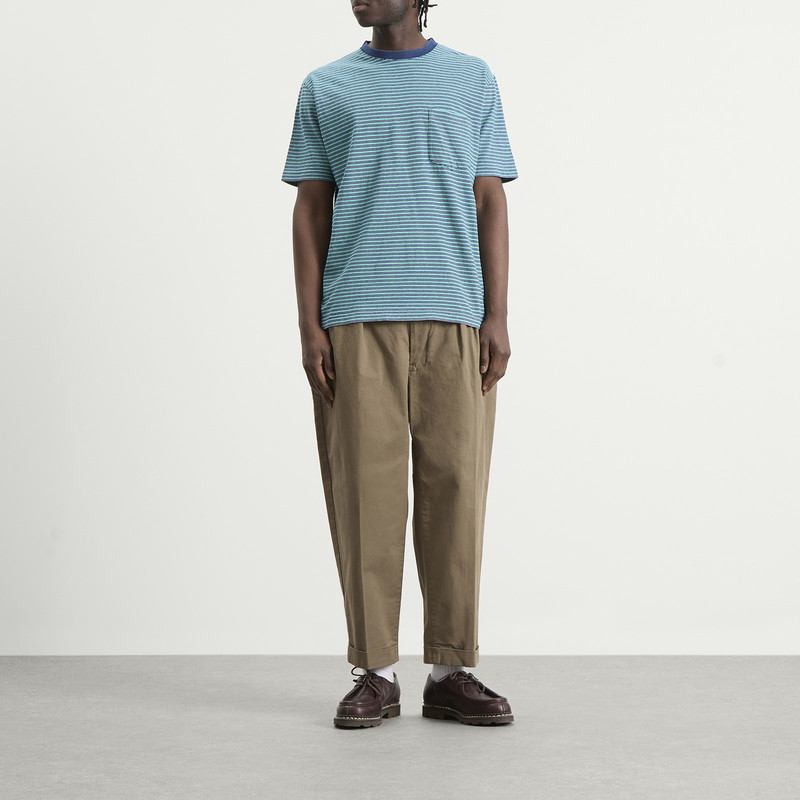 BEAMS PLUS Beams Plus Multi Stripe Pocket T-Shirt outlook