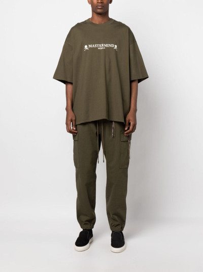 mastermind JAPAN High Density wide-leg cargo trousers outlook