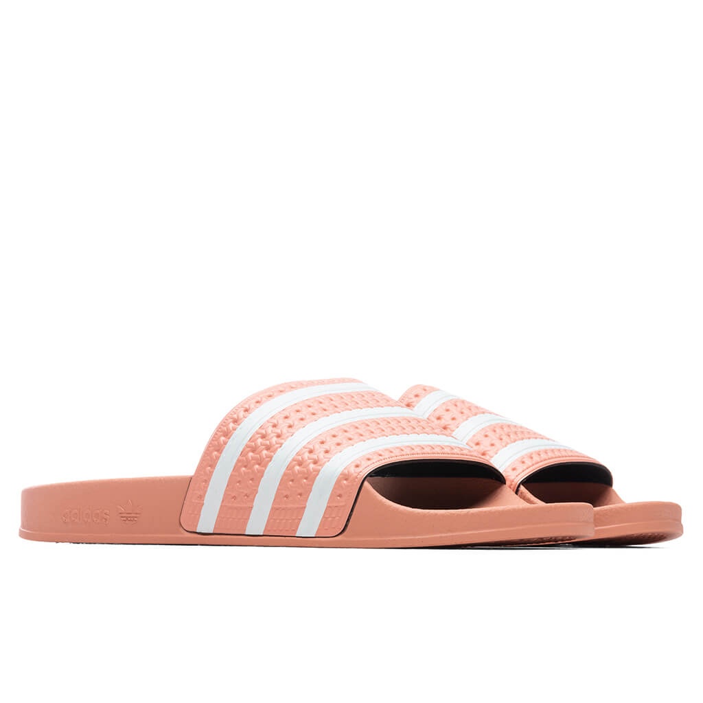 ADIDAS ORIGINALS ADILETTE SLIDES - AMBIENT BLUSH - 2