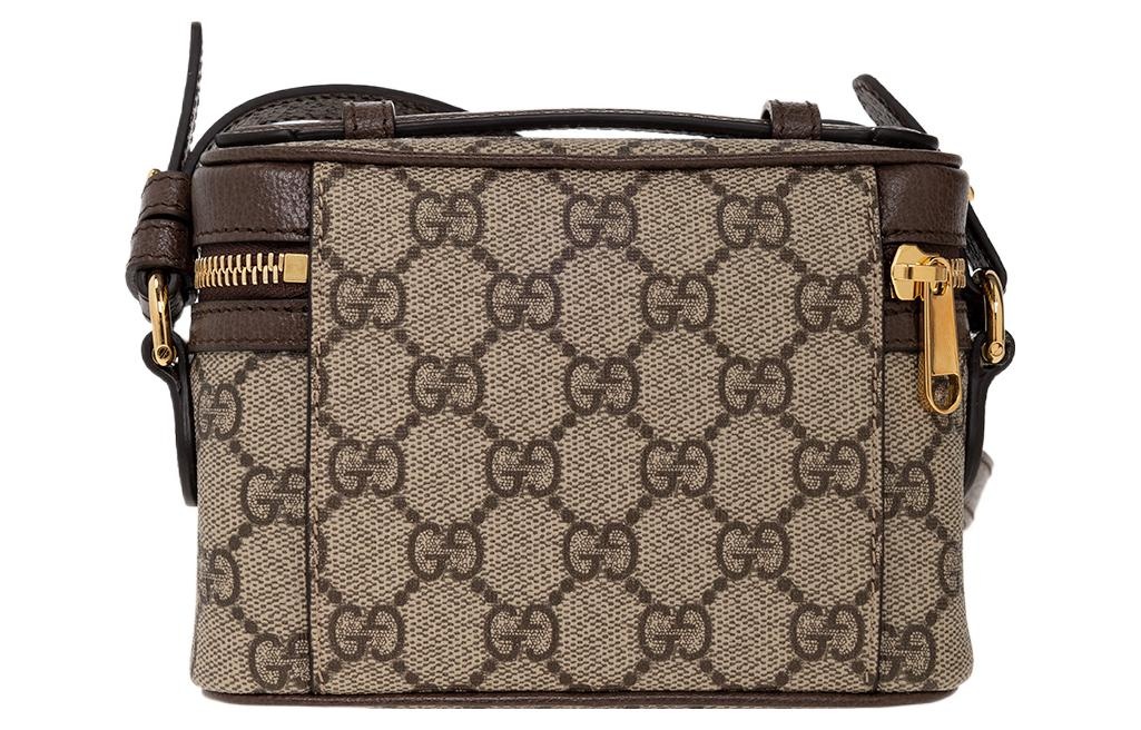 (WMNS) Gucci Ophidia GG Top Handle Mini Bag 'Beige Brown' 699532-96IWG-8745 - 3