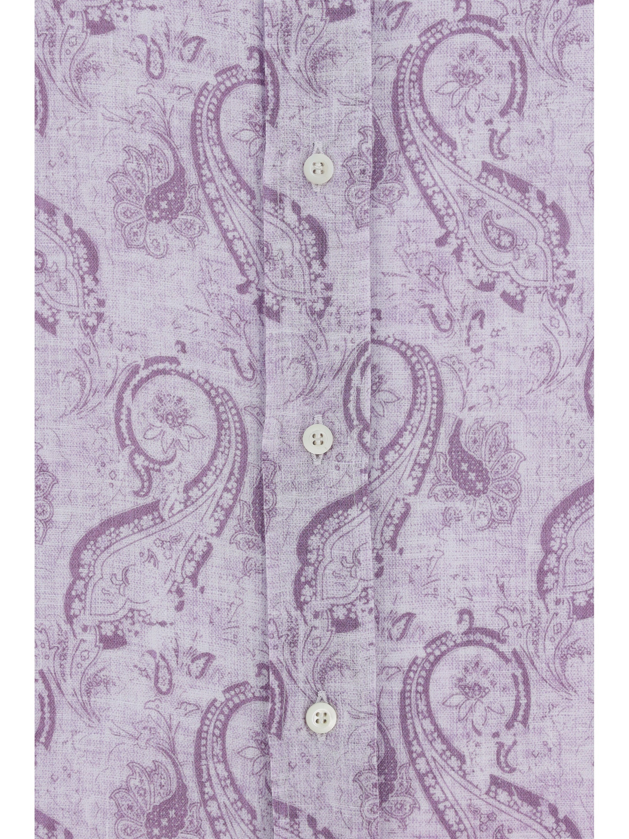 Brunello Cucinelli Men Paisley Design Shirt - 4