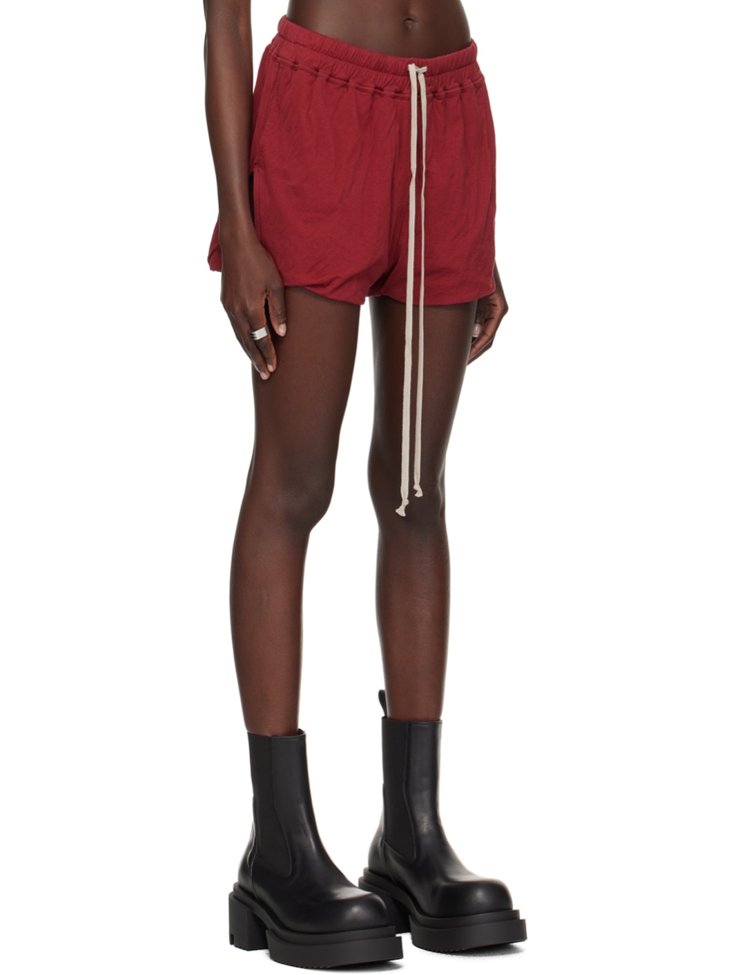 Burgundy Gabe Shorts - 2