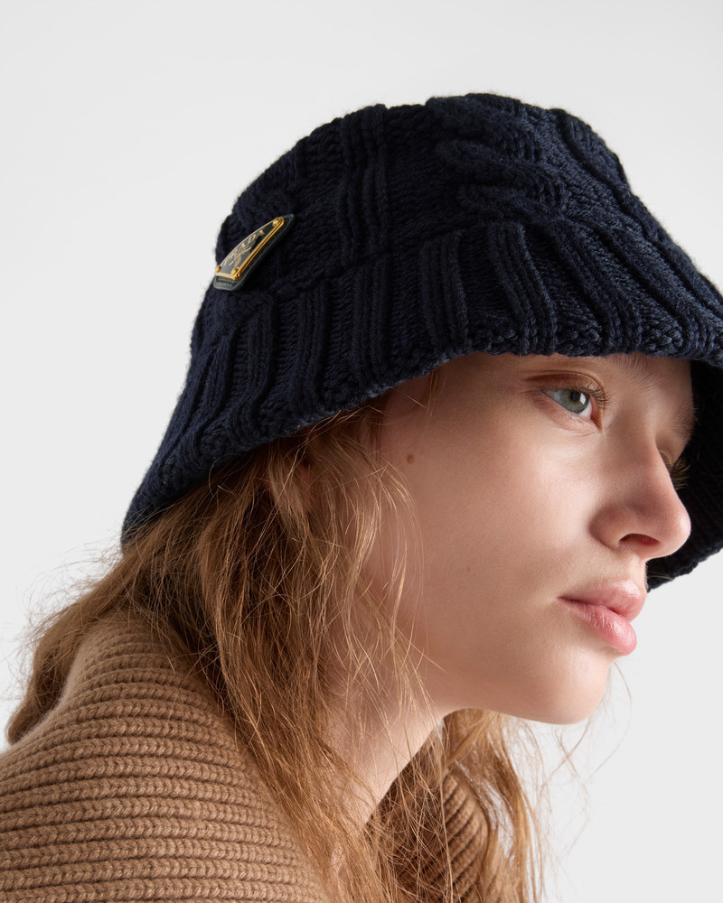 Prada Wool bucket hat outlook