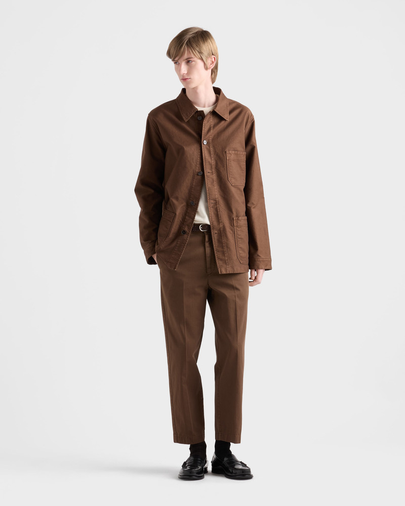 Prada Cotton gabardine pants outlook