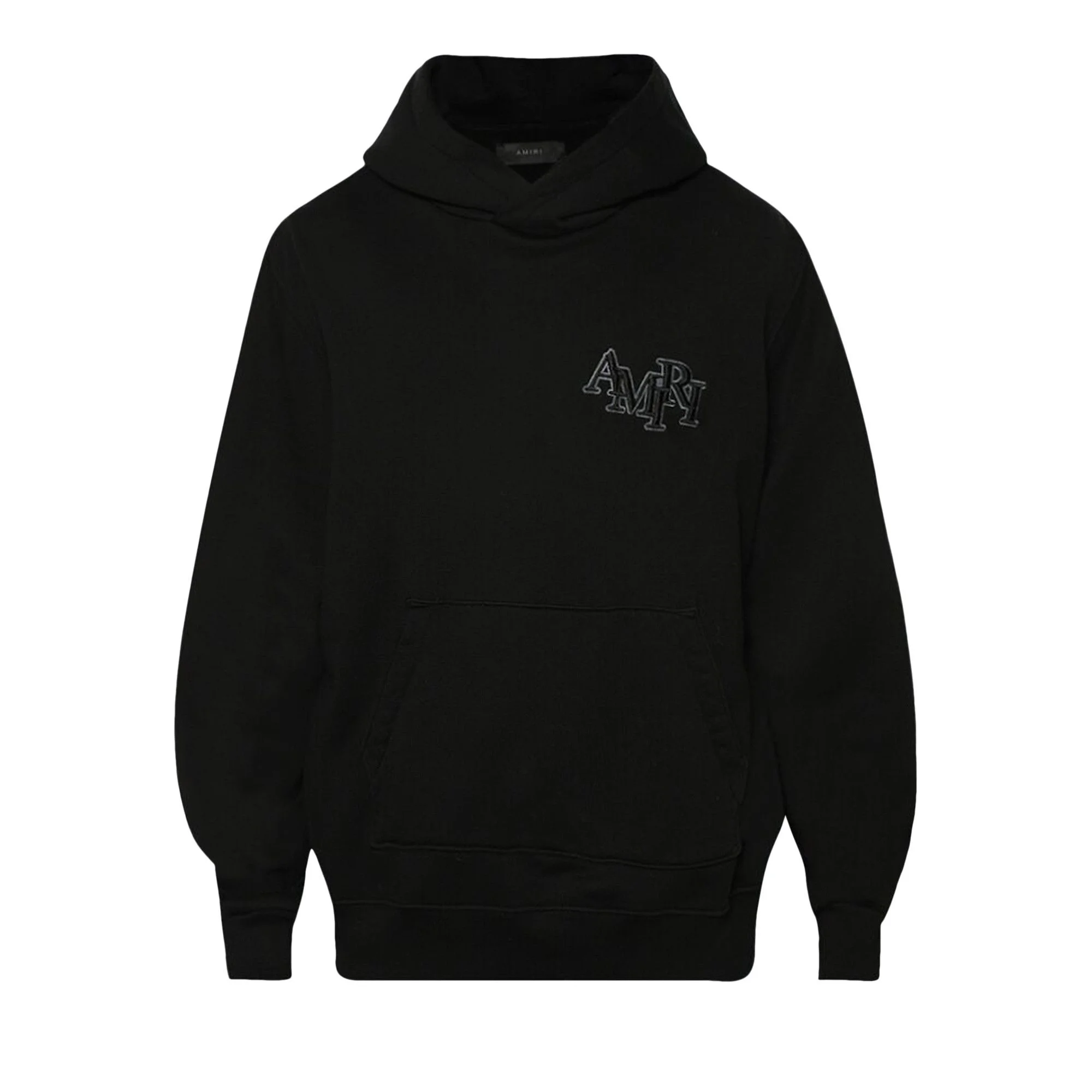 Amiri Staggered Hoodie 'Black' - 1