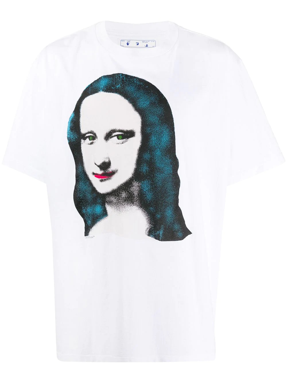 Mona Lisa-print oversized T-shirt - 1