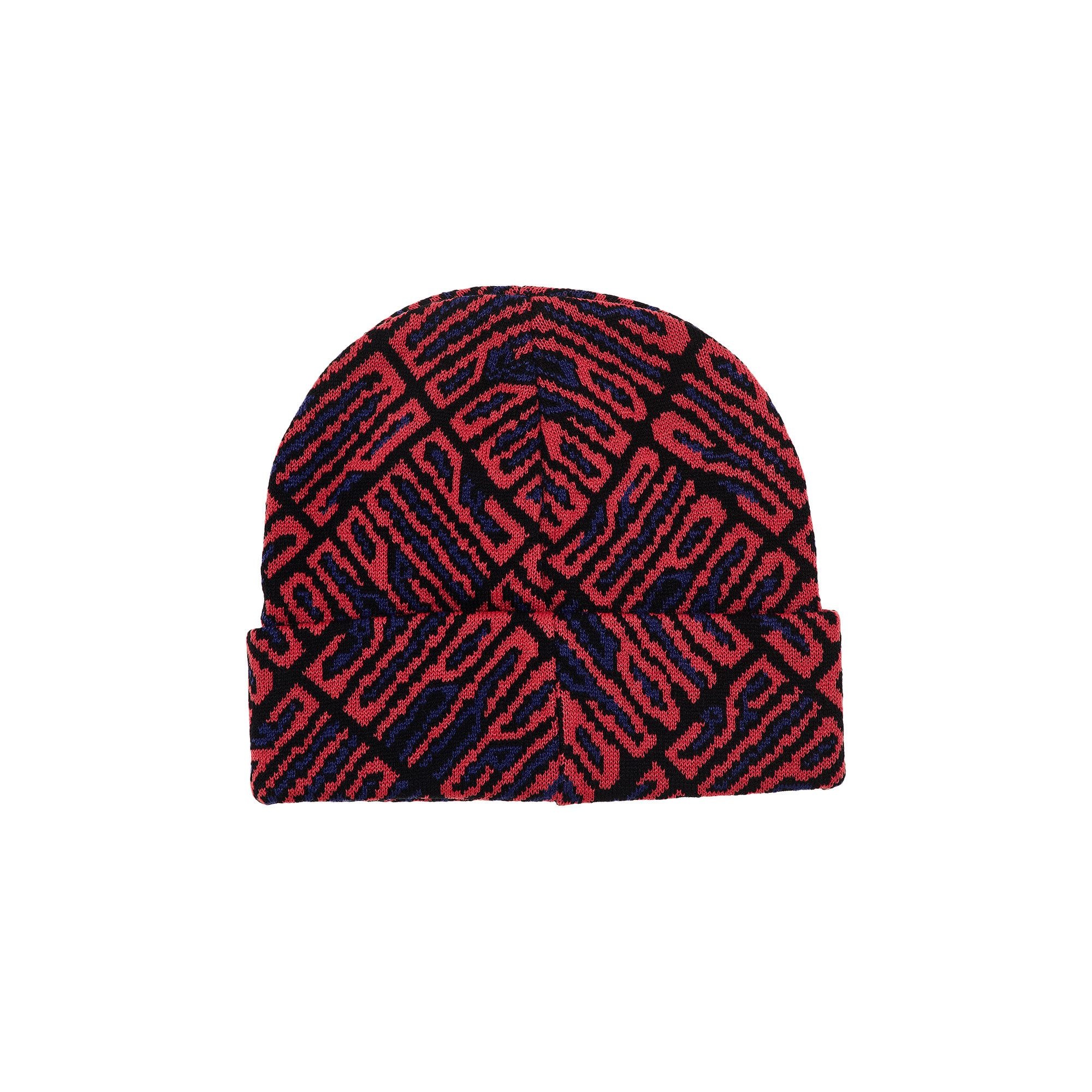 Supreme Funk Spellout Beanie 'Red' - 2