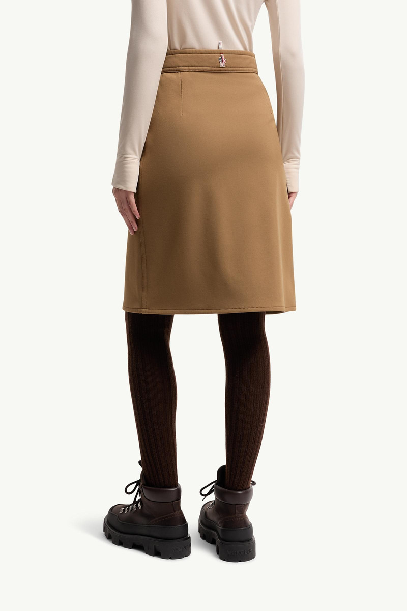 Technical Twill Knee-Length Skirt 5